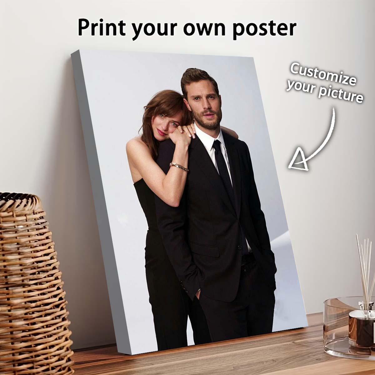 Custom Map Poster - Op maat gemaakte canvas schilderij van