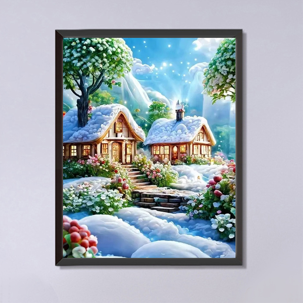 Momoart Diamond Painting Huis  - Photo Mosaic Print recensie en prijs
