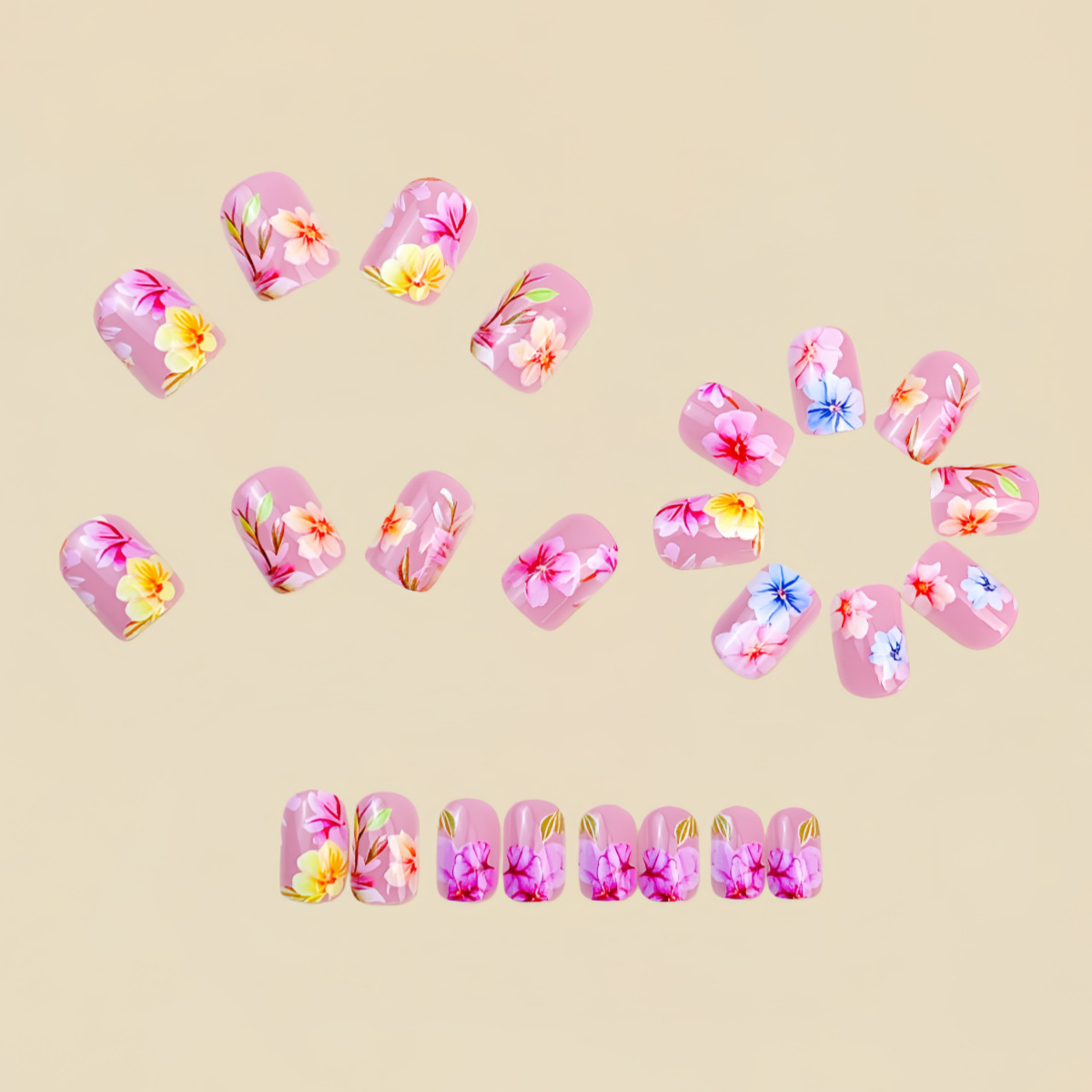 Medium nepnagels voor dames en - Pressed Flower Art recensie en prijs
