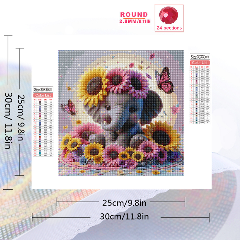 Evershine Olifant Diamant Schi - Photo Mosaic Print recensie en prijs