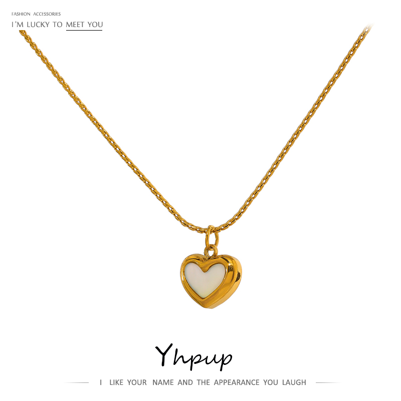 Yhpup schattig hart natuurlijk - Birth Flower Necklace recensie en prijs