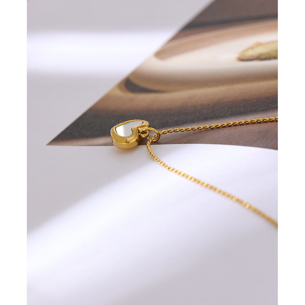 Yhpup schattig hart natuurlijk - Birth Flower Necklace recensie en prijs