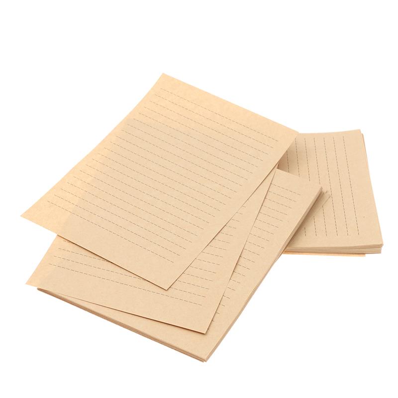 50/100 Vellen A5 Vintage Kraft - Wax Seal Letter Kit recensie en prijs